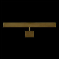 Sorella 30” Antique Brass Wall Mounted Picture Light - Luxury Living Collection
