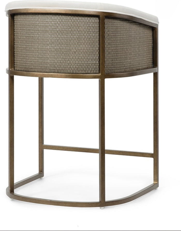 Chelsea 24”Counter Stool - Gold