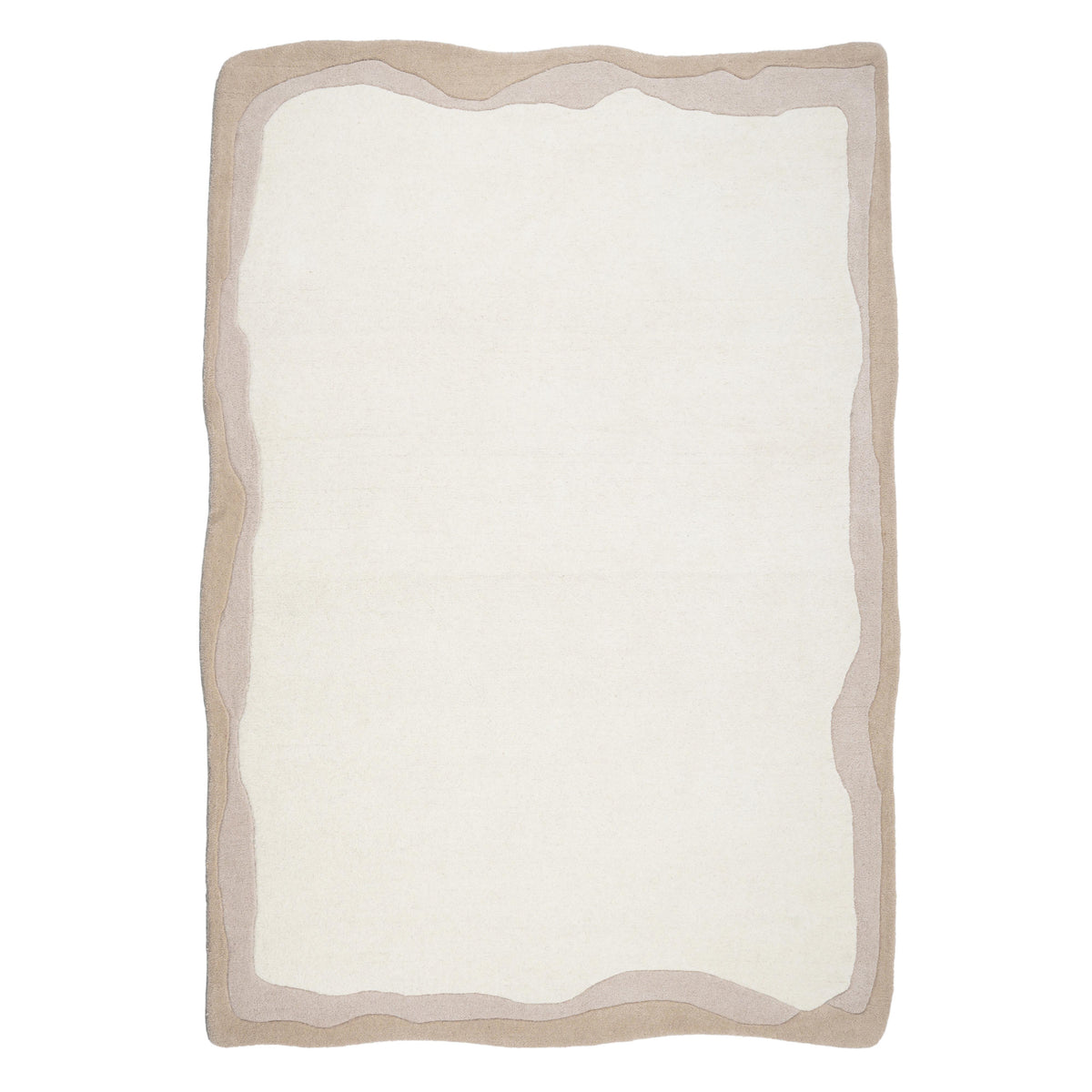 Tarba Tan Rectangular Area Rug