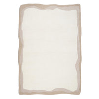 Tarba Tan Rectangular Area Rug