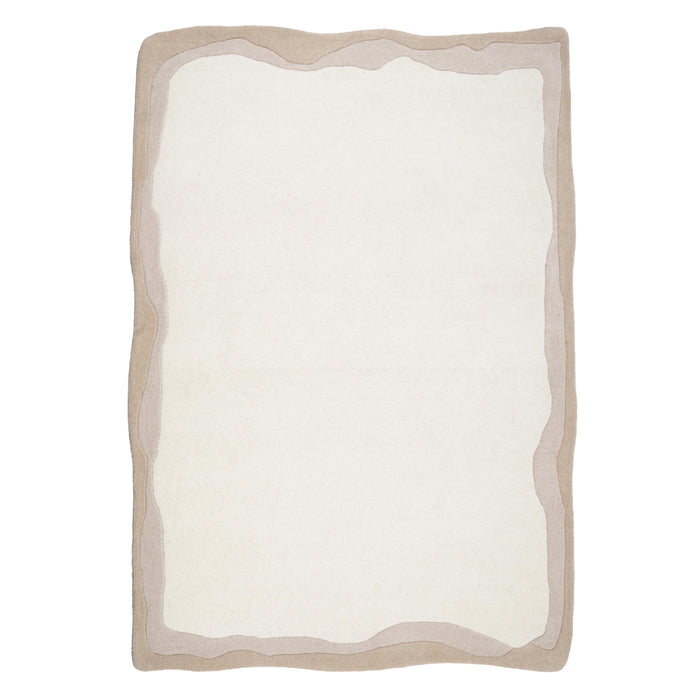 Tarba Tan Rectangular Area Rug