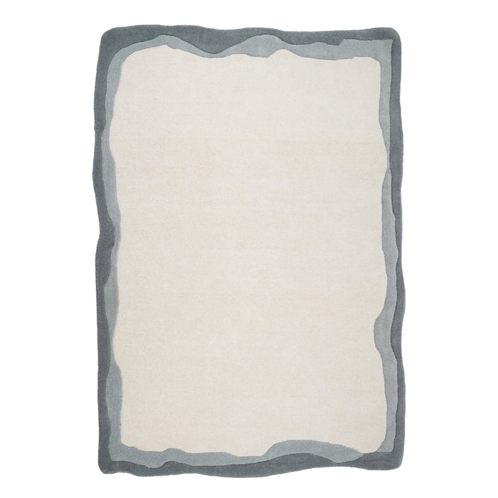 Tarba Grey Rectangular Area Rug