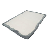 Tarba Grey Rectangular Area Rug