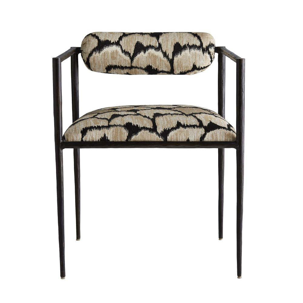 Musa Embroidered Iron Chair