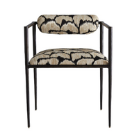 Musa Embroidered Iron Chair