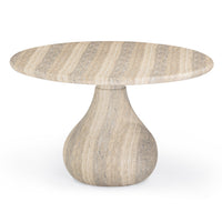 Smooch 47" Concrete Indoor / Outdoor Round Dining Table