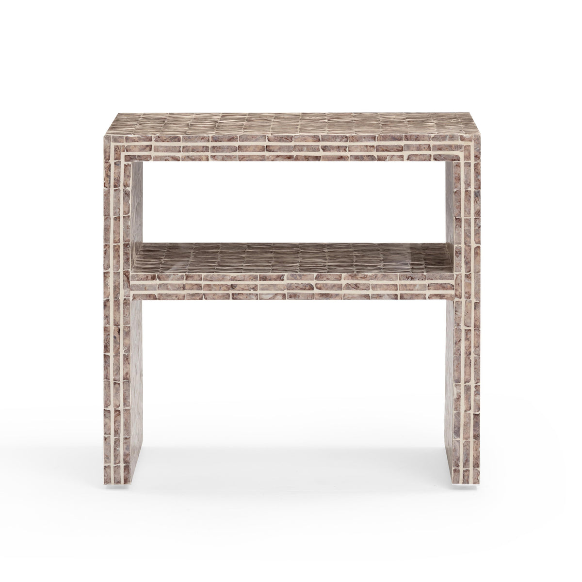 Monroe Lavender Capiz Shell Nightstand