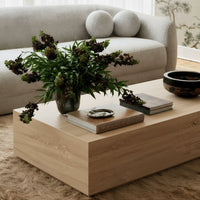 Tye Natural 47" Rectangular Coffee Table