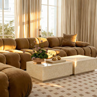 Tye Cream 47" Rectangular Coffee Table