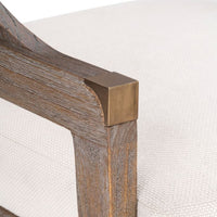 Eden Driftwood & Linen Counter Stool