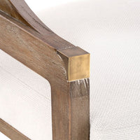 Eden Driftwood & Linen Counter Stool