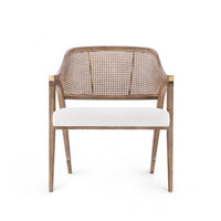 Eden Driftwood & Linen Accent Chair