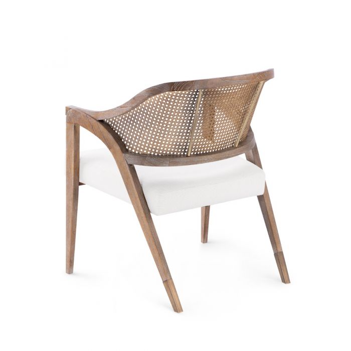 Eden Driftwood & Linen Accent Chair