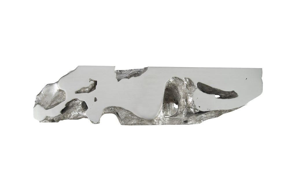 Wyn Silver Leaf Console Table