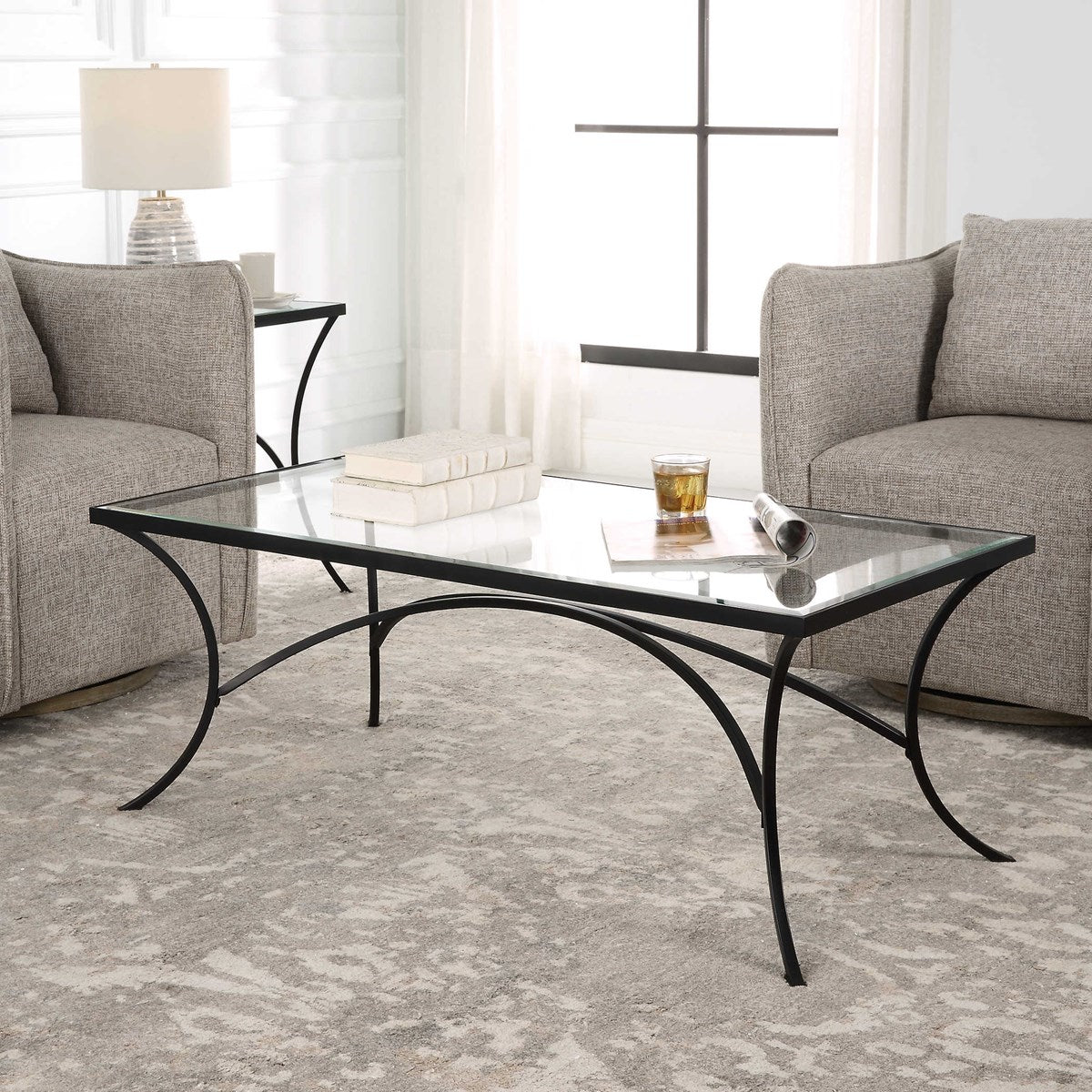 Nabesna Black Coffee Table