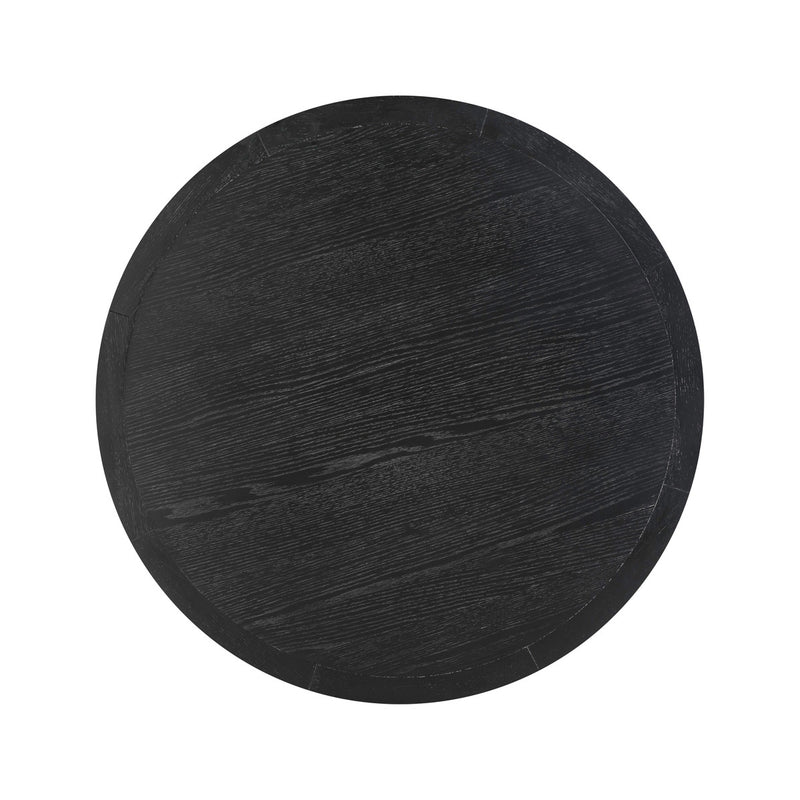 Sampa Black Oak Round Dining Table - Luxury Living Collection