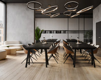 Saphira Gold & Bronze Chandelier