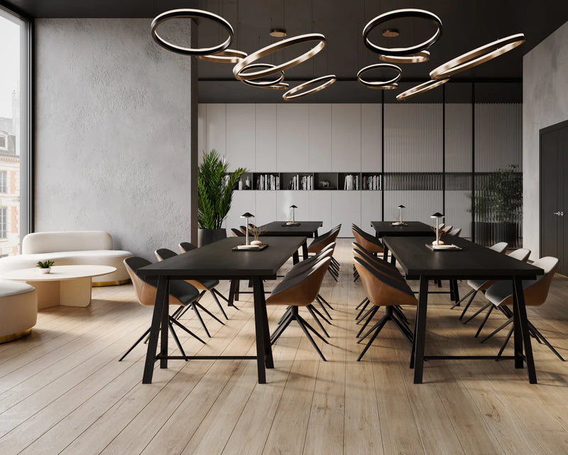 Saphira Gold & Bronze Chandelier
