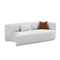 Pablo Grey Velvet Modular RAF Loveseat - Luxury Living Collection