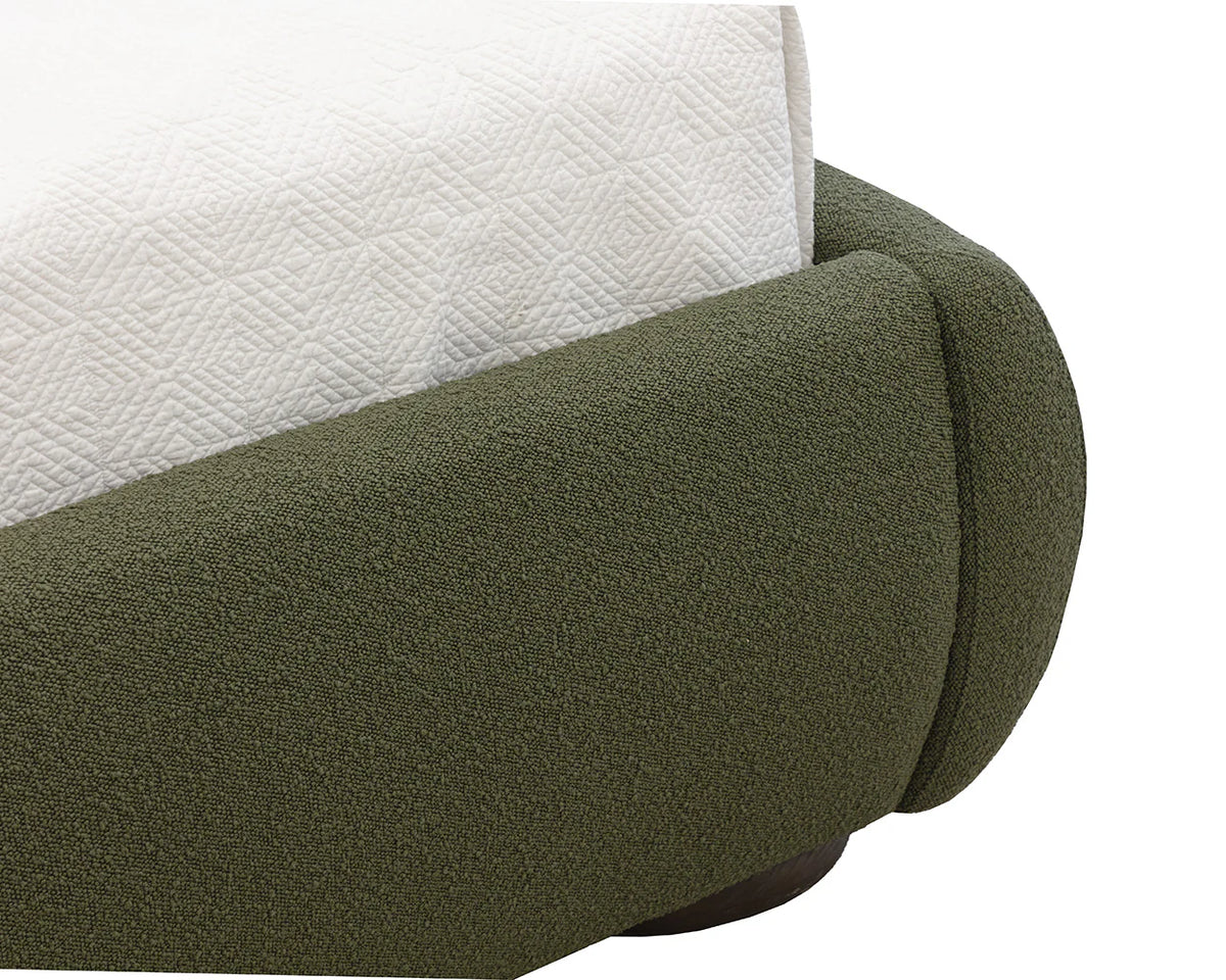 Marin Olive Green Bed