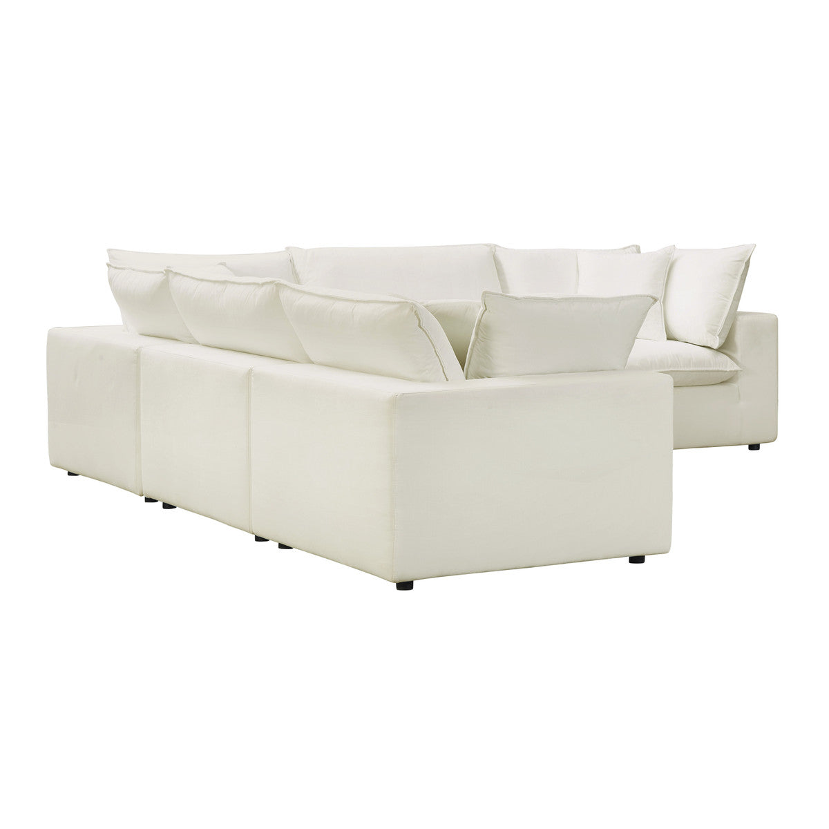 Carlie Natural Modular L-Sectional Sofa - Luxury Living Collection