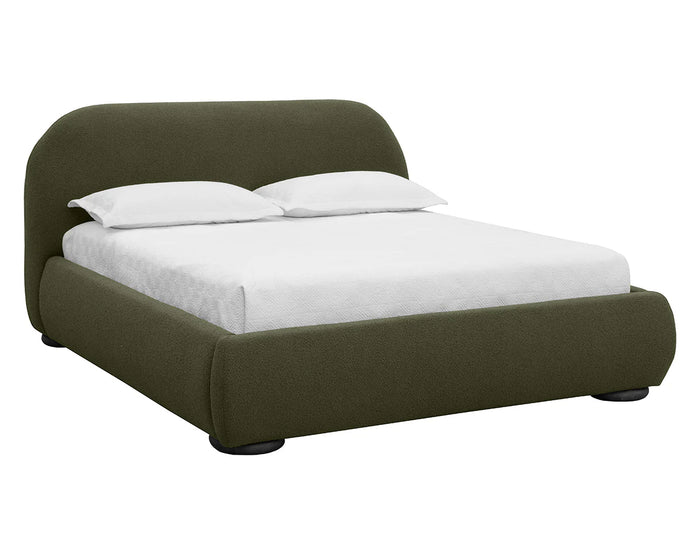 Marin Olive Green Bed