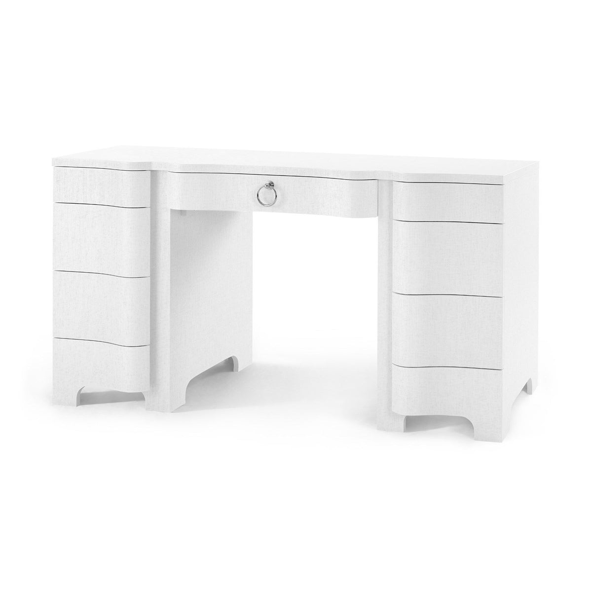 Renville Desk - Chiffon White