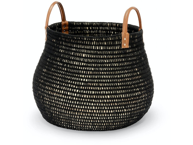 Cairo Basket Black Large