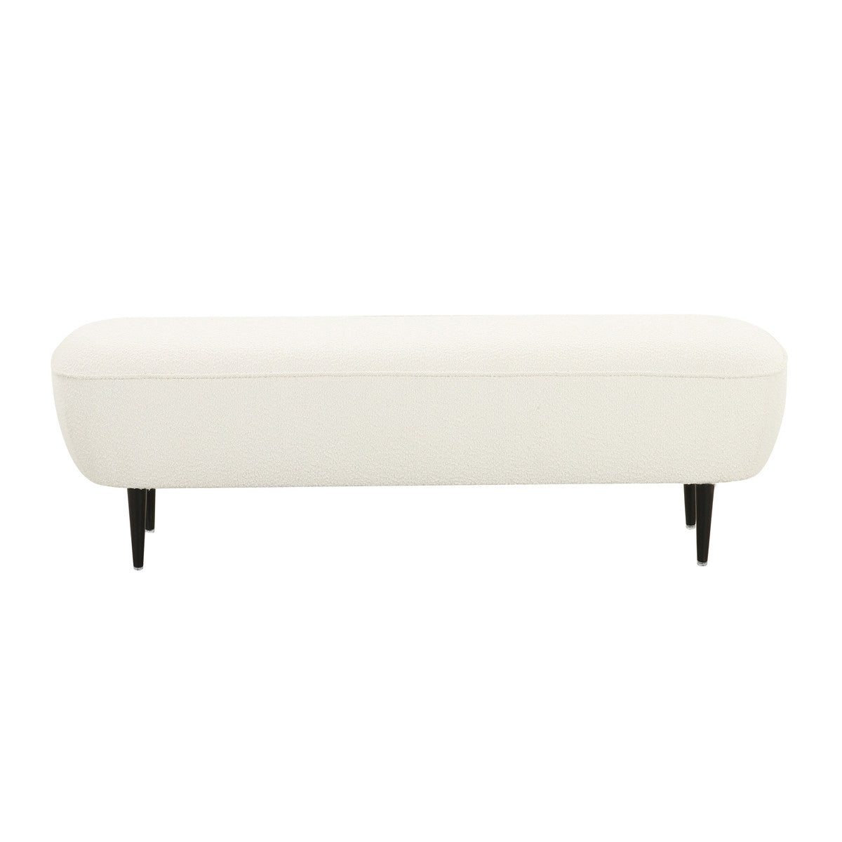 Dacoma Cream Boucle Bench - Luxury Living Collection
