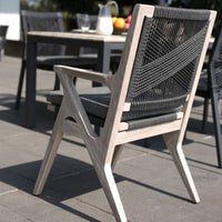 Lumiere Outdoor Teak Dining Chair