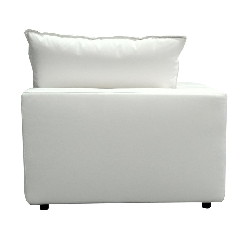Carlie Pearl Modular Corner Chair - Luxury Living Collection