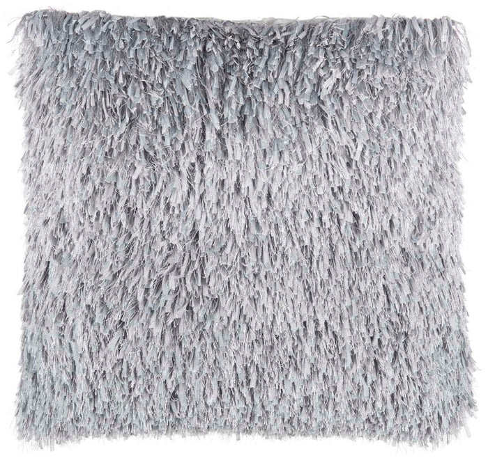 Nuria 20" x 20" Grey Throw Pillow - Elegance Collection