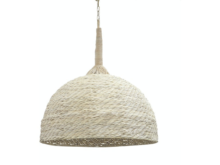 Wisteria Oversized Pendant - Whitewash