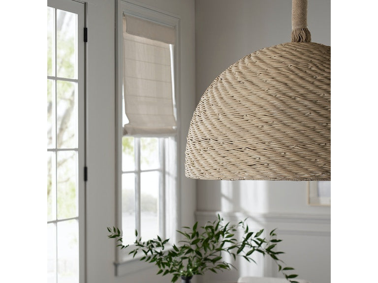 Wisteria Oversized Pendant - Whitewash