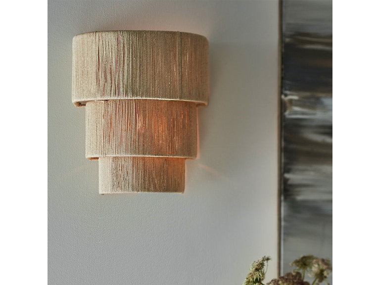 Everly 3-Tiered Sconce - Natural
