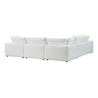 Carlie Pearl Modular L-Sectional Sofa - Luxury Living Collection