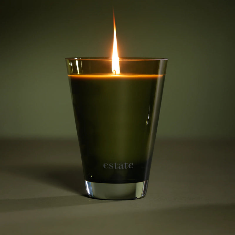 Estate Candle - 10.5 oz Olive/Palm (Set of 4)