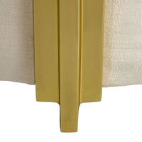 Aarna Sterling Velvet Ottoman