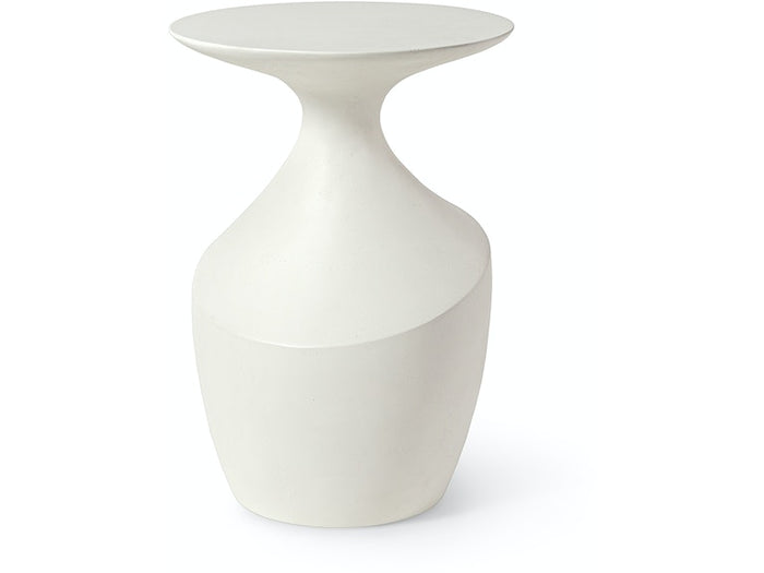 Chelsea Outdoor Side Table - Tall White