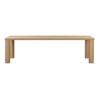 Vela Natural Oak Rectangular Dining - Luxury Living Collection