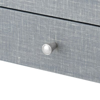 Seneca Desk - Winter Grey / Nickel