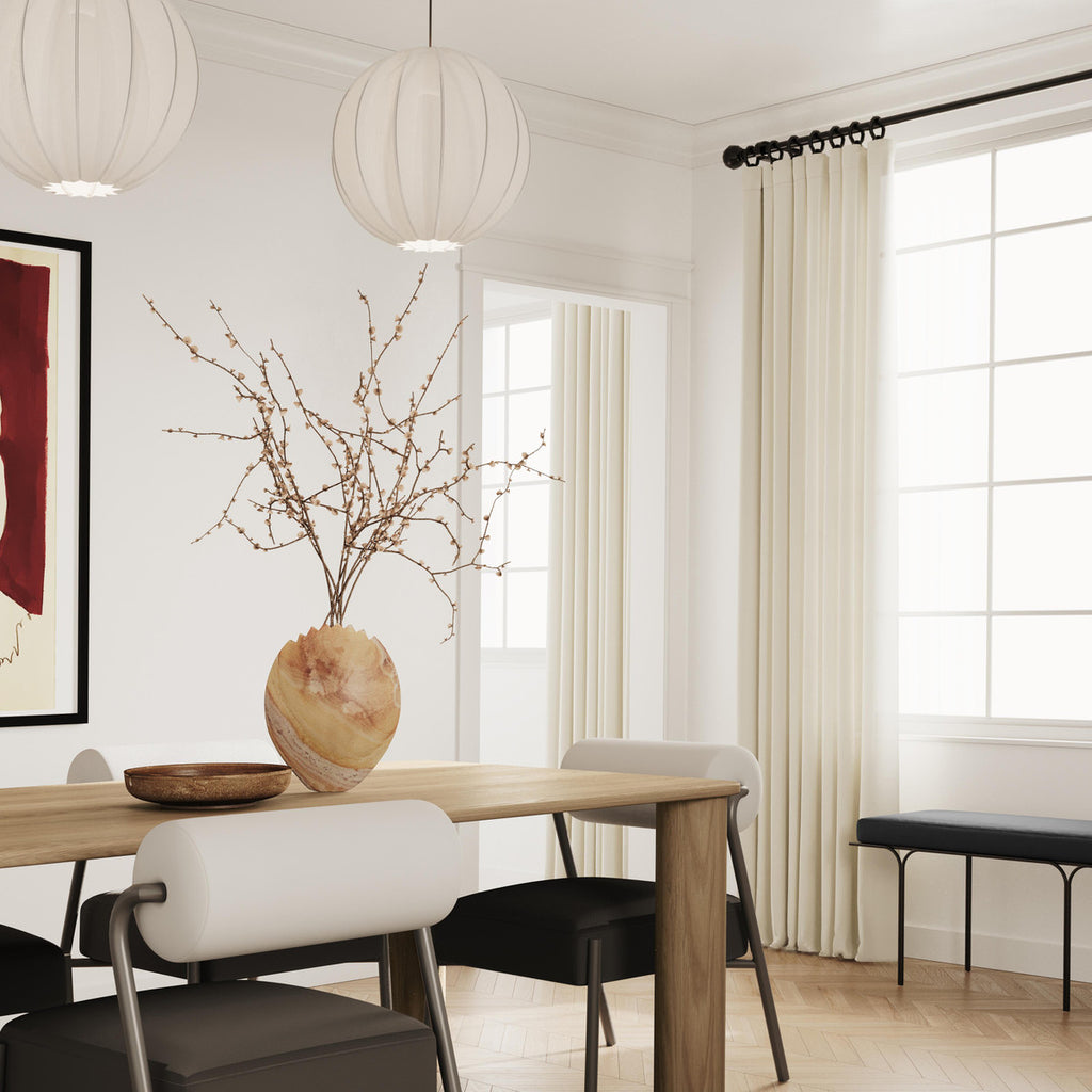 Vela Natural Oak Rectangular Dining - Luxury Living Collection