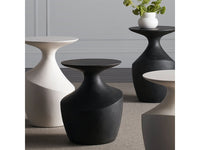 Chelsea Outdoor Side Table - Short Charcoal