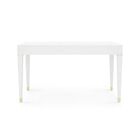 Seneca Desk - Cream / Brass