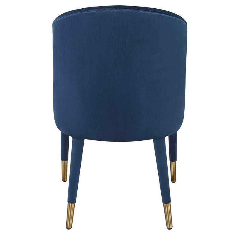 Alexa Sapphire Velvet Chair (Set of 2)