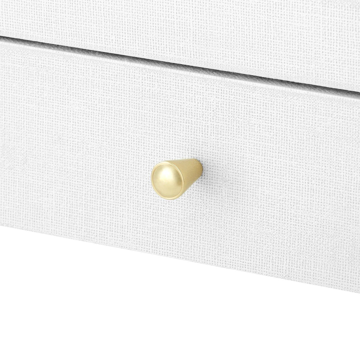 Seneca Desk - Cream / Brass