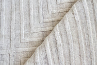 Cleo Modern Patterned Ivory Area Rug - Elegance Collection