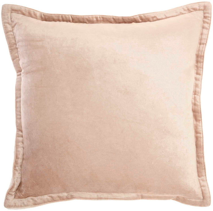 Solene 20" x 20" Blush Throw Pillow - Elegance Collection