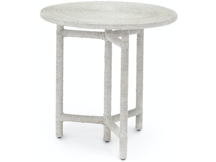 Monarch Side Table - White Sand