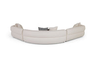 Stratford Modern Off White Sectional Sofa